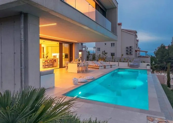 Luxury Omnia Hvar With Private Infinity Pool 빌라